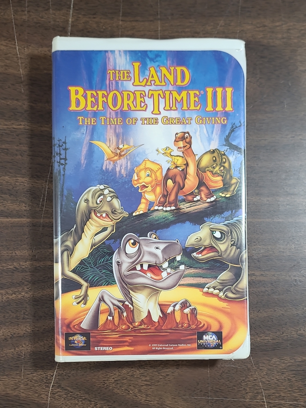 The Land Before Time III - VHS Movie in Clamshell